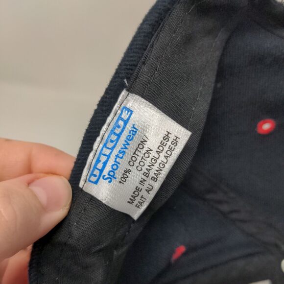 Montreal Strapback Hat Multi One Size Embroidered Colorblock Unique - Picture 7 of 7